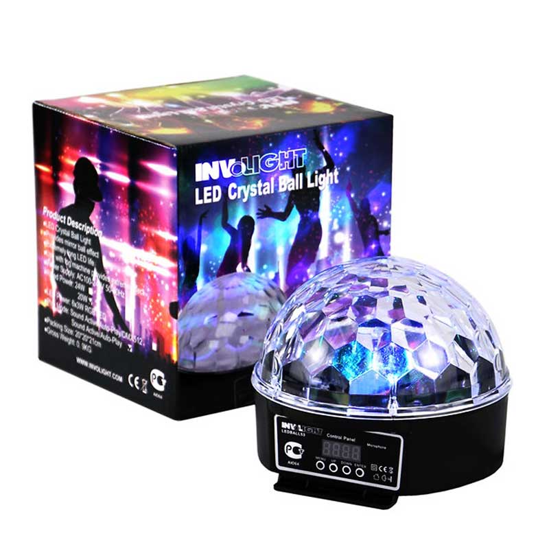 lumiere boule led disco - Location jeux de lumière boule disco à led