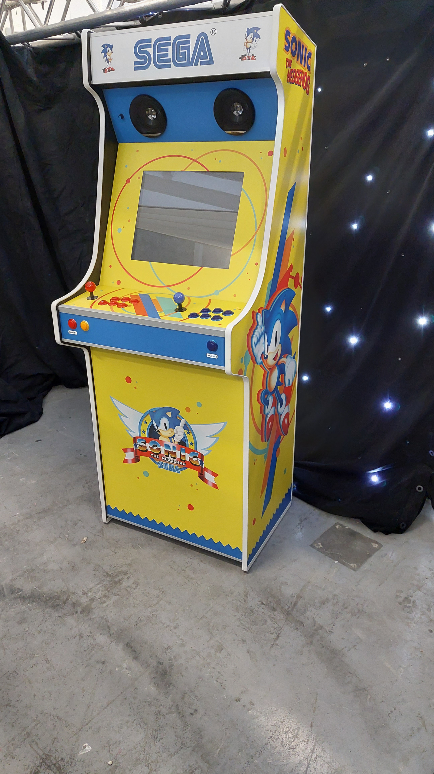 borne arcade sonic