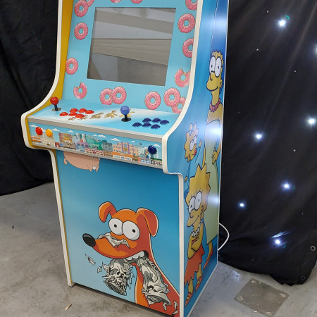 Borne arcade Simpson
